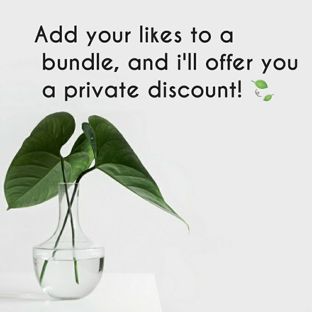 Bundle 2 or more items and get an extra 10% off!!